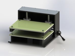 Reusable Mechanical Press 1012 Closed Front View