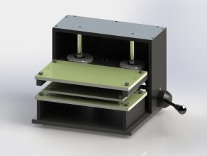 Reusable Mechanical Press 9560 Closed Front View