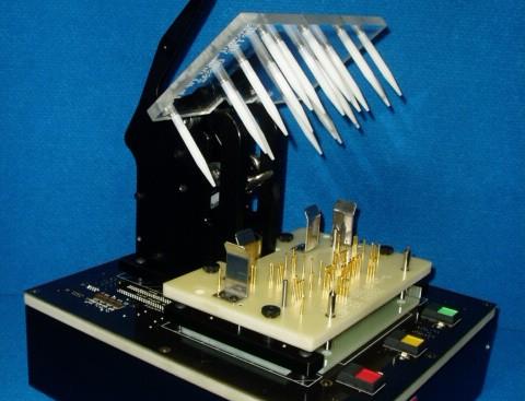 Custom Test Fixture Flip Top Press - 7540
