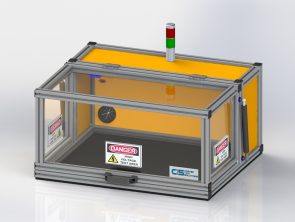 Hipot Electrical Safety Enclosure SE2420 - Closed Front View