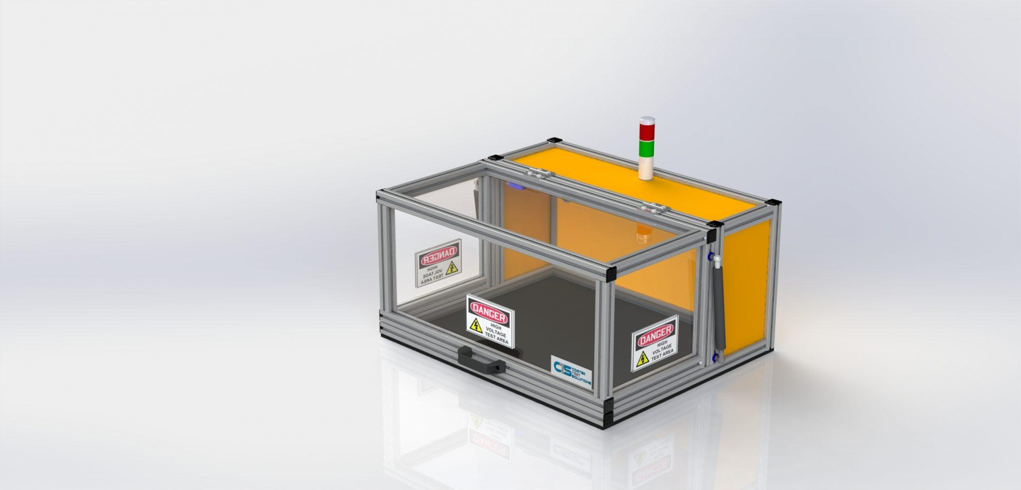 Hipot Electrical Safety Enclosure SE2420 High Voltage Testing Enclosure