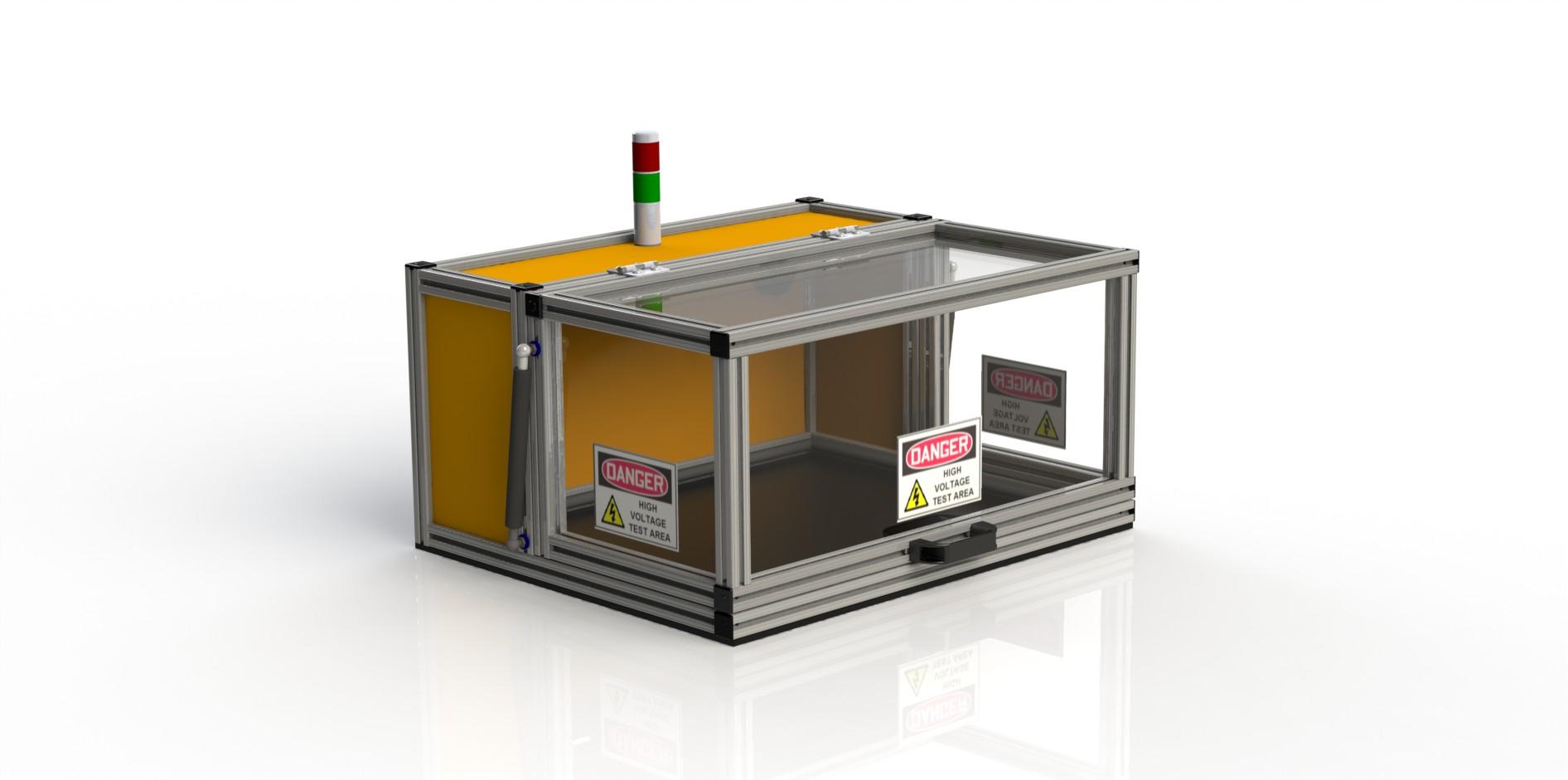 Hipot Electrical Safety Enclosure SE2420 High Voltage Testing Enclosure