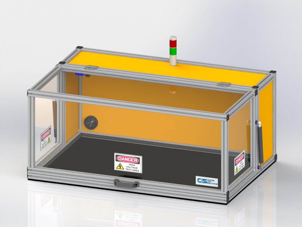 Hipot Electrical Safety Enclosure SE3624 - Closed Front View