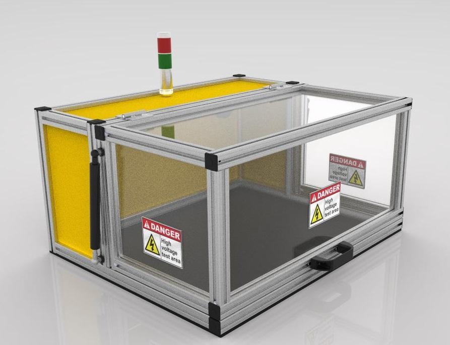 HiPot Safety Enclosures Standard and Custom Cortek Test Solutions