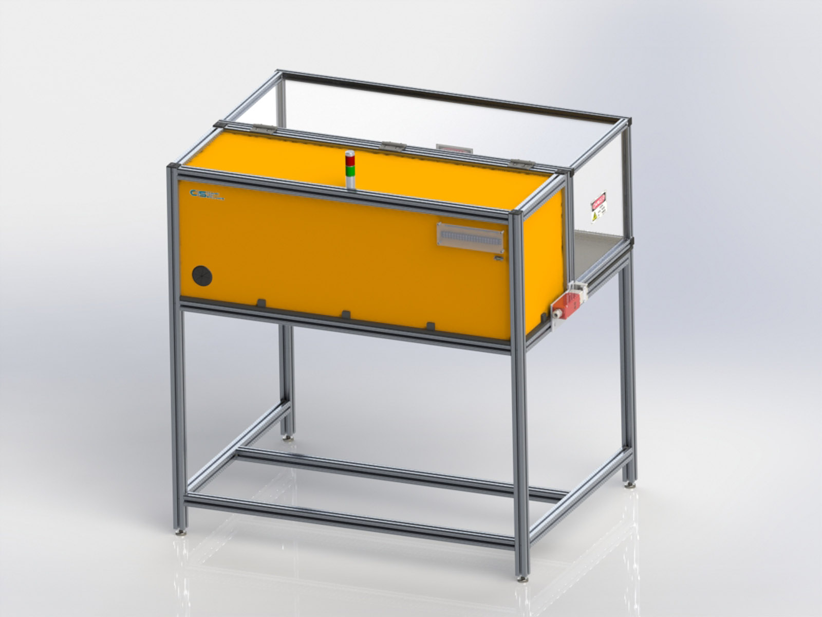 Hipot Electrical Safety Enclosure SE4836XL - Closed Back View