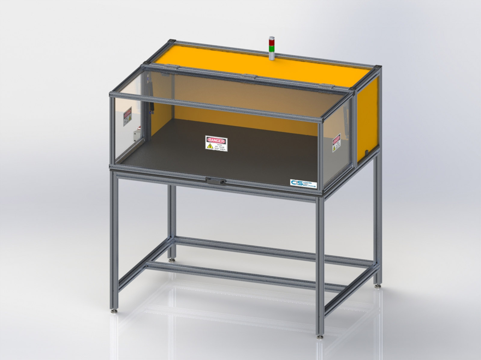 Hipot Electrical Safety Enclosure SE4836XL - Closed Front View