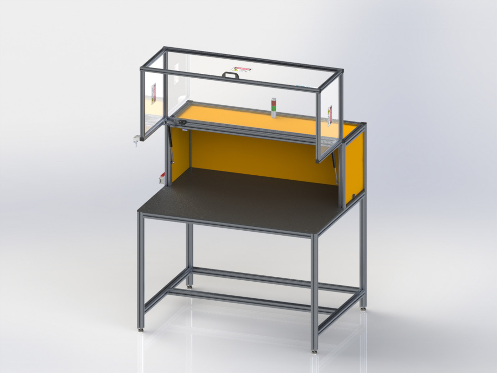 Hipot Electrical Safety Enclosure SE4836XL - Open Front View