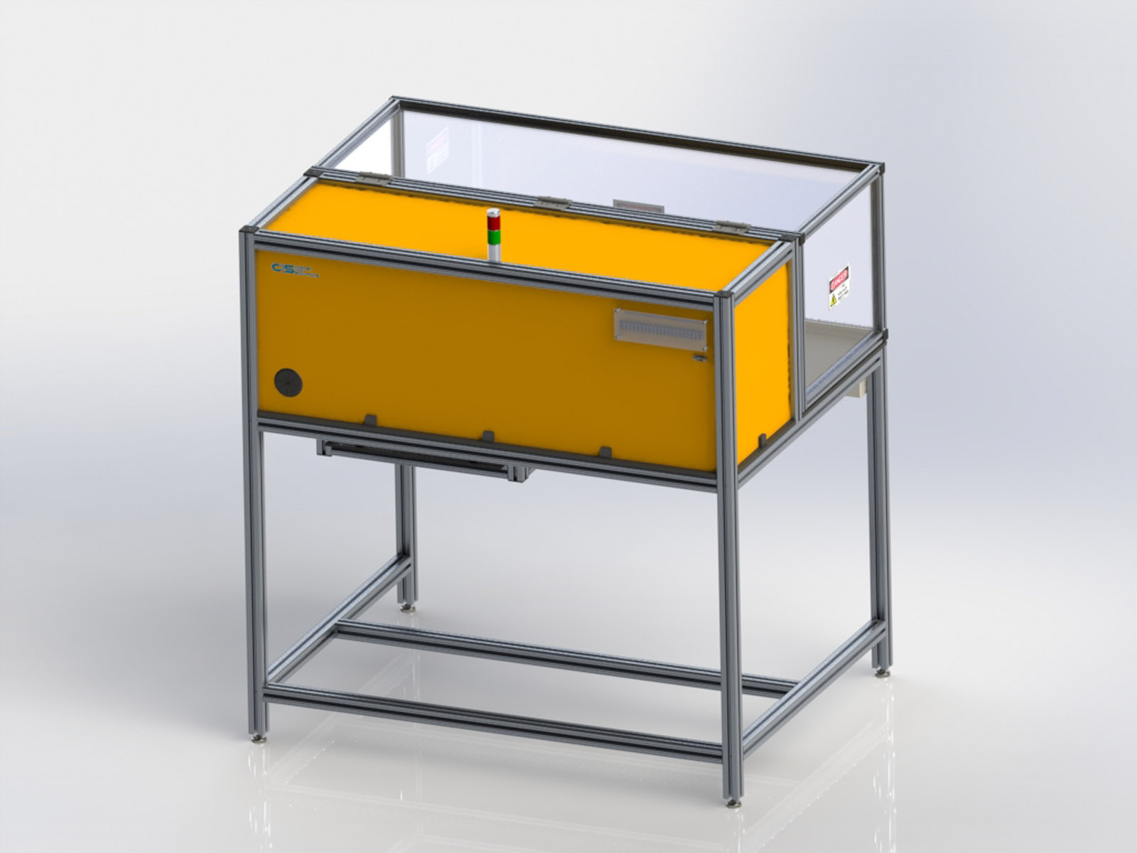 Hipot Electrical Safety Enclosure SE4836XL - Closed Back View