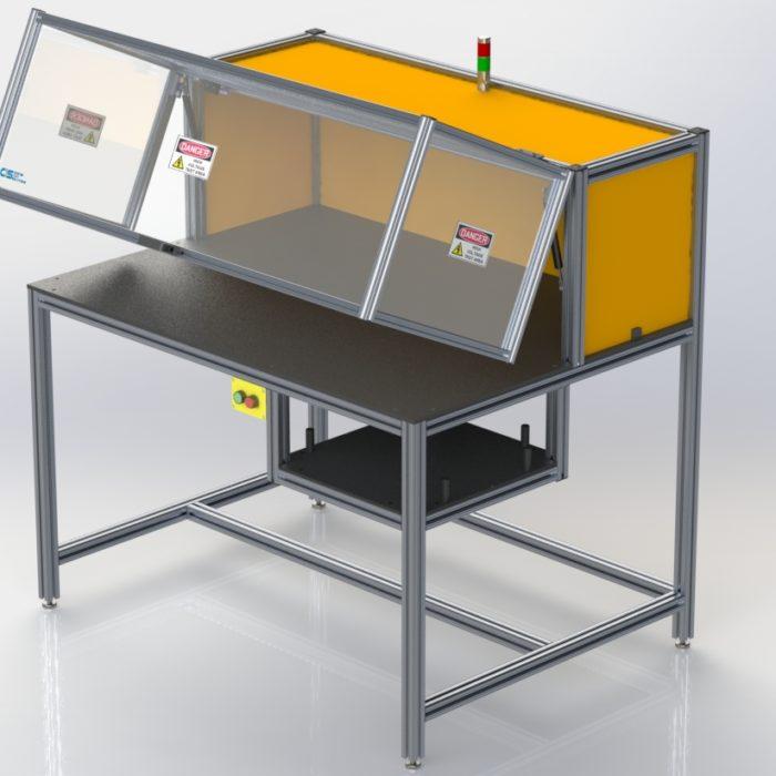 ExtraLarge Hipot Enclosure SE4836XL Cortek Solutions