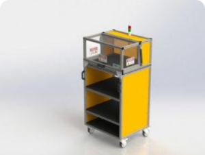 Cart Hipot Safety Enclosure