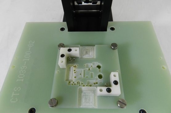 Custom Test Fixture Flip Top Press - 7540