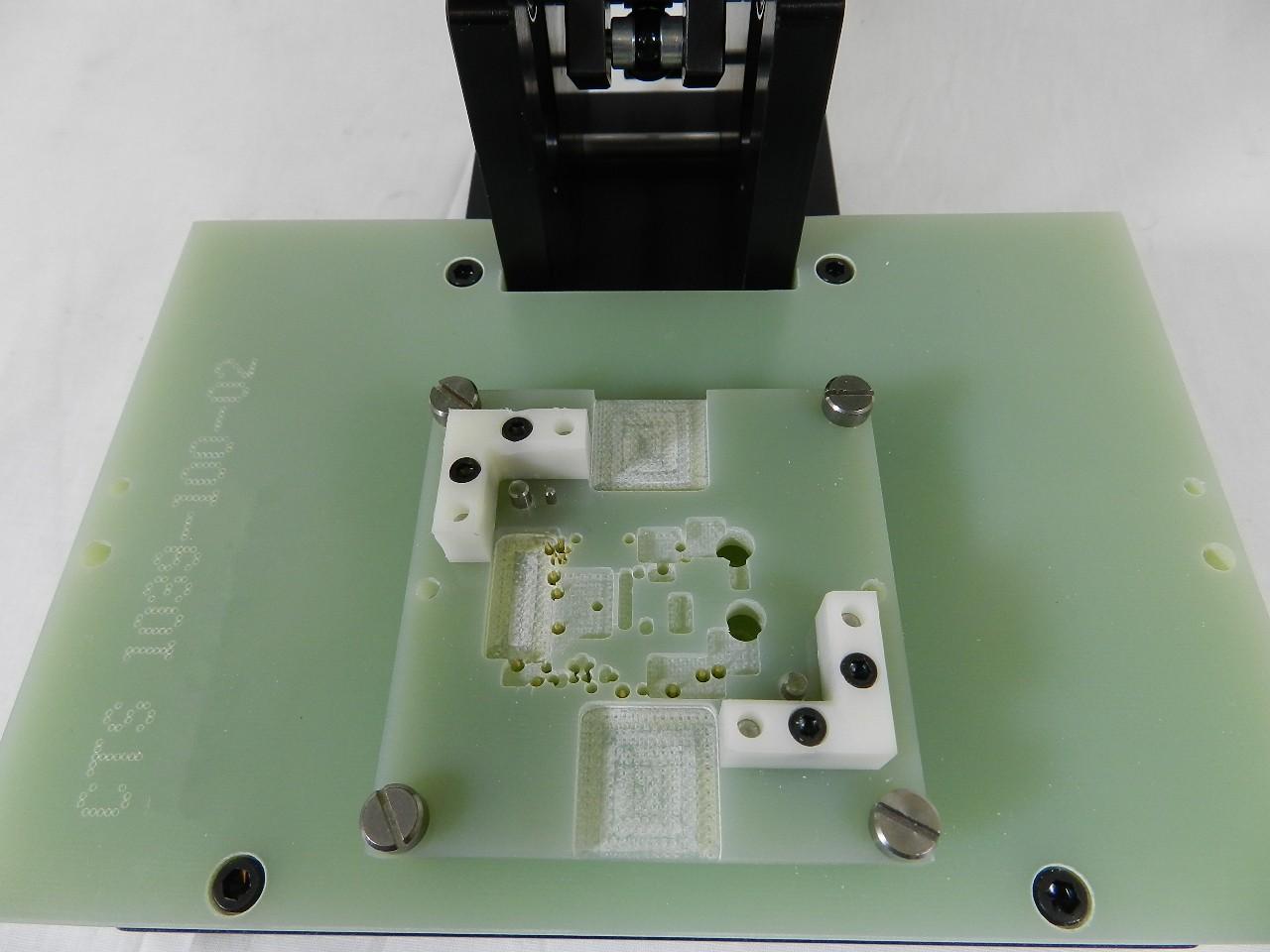 Custom Test Fixture Flip Top Press - 7540