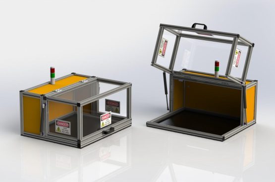 SE2420 HiPot Safety Enclosure Open