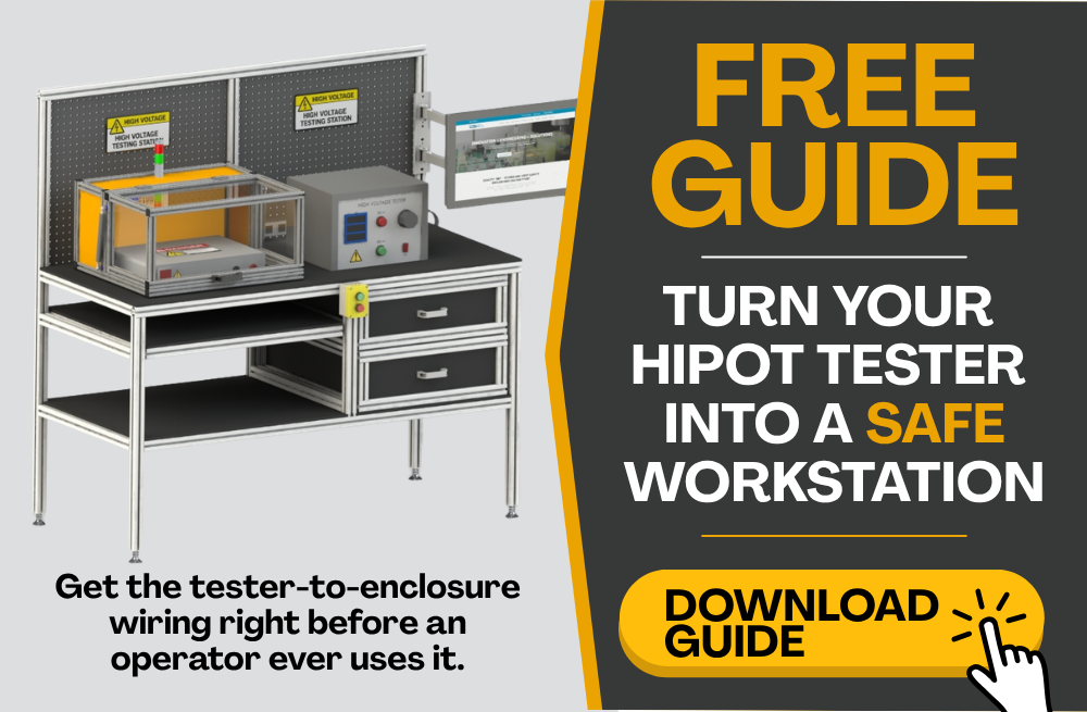 TURN YOUR HIPOT TESTER INTO A SAFE WORKSTATION